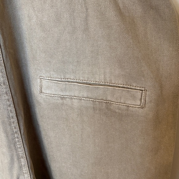 Zenana Outfitters Beige Knot-Detail Wide Overalls - Picture 7 of 8